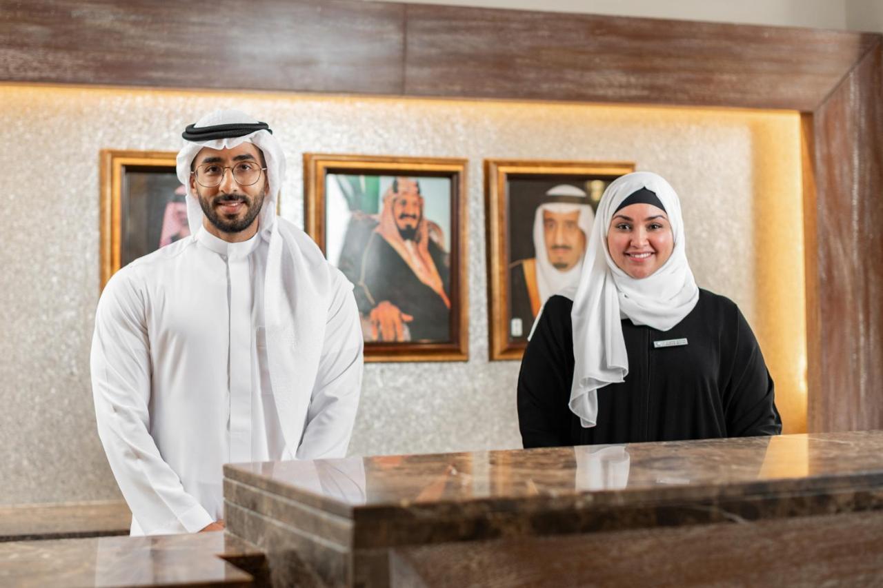 Anjum Makkah Hotel Mecca Exterior photo Reception desk